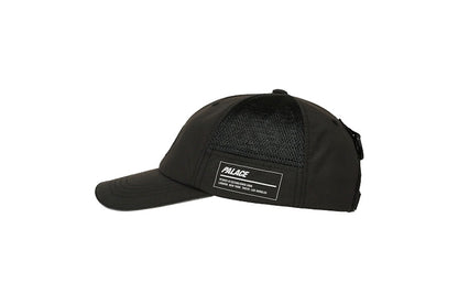 Palace Military Shell Tri-Ferg Patch 6-Panel Black