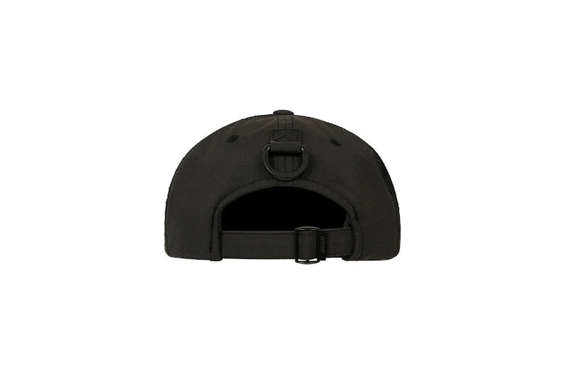 Palace Military Shell Tri-Ferg Patch 6-Panel Black