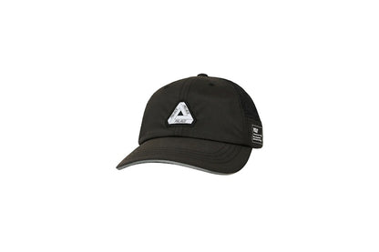 Palace Military Shell Tri-Ferg Patch 6-Panel Black