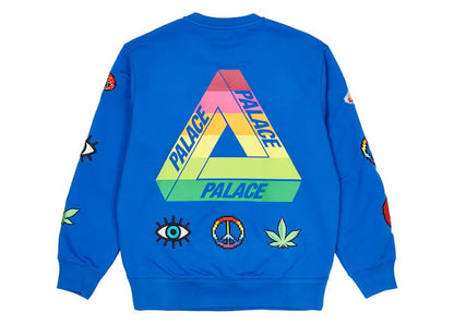 Palace Mixed Media Bitmap Crew Blue