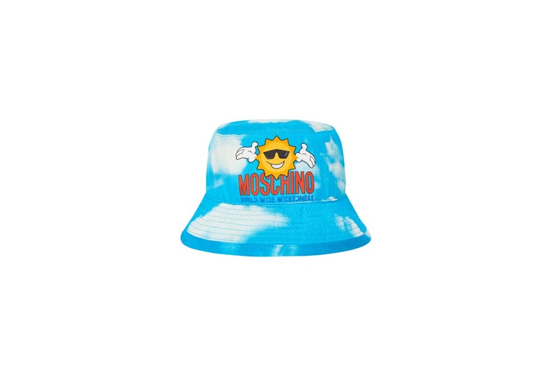 Palace Moschino Bucket Hat Blue Cloud