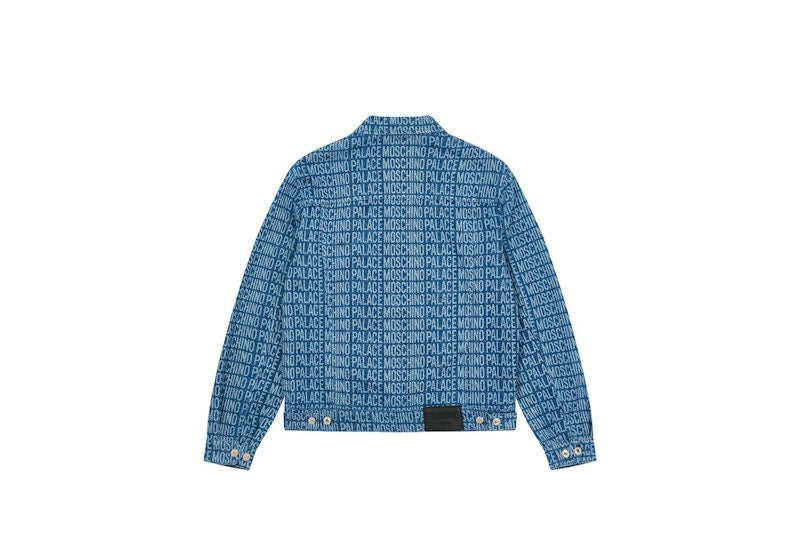 Palace Moschino Denim Jacket Blue