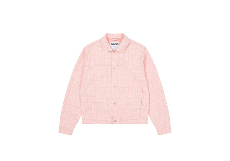 Palace Moschino Denim Jacket Pink