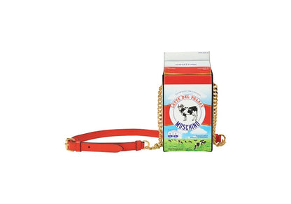 Palace Moschino Milk Carton Bag White