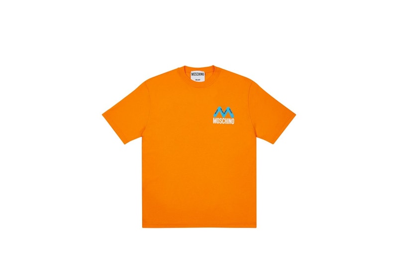 Palace Moschino T-shirt Orange