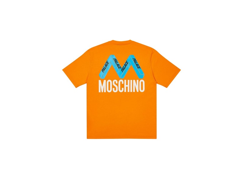 Palace Moschino T-shirt Orange
