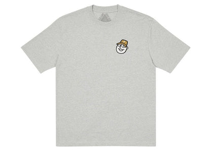 Palace Mr Palace T-shirt Grey Marl