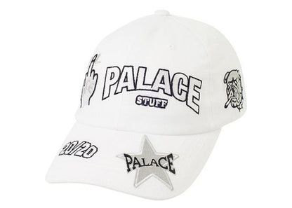 Palace Multi Pack 6-Panel White