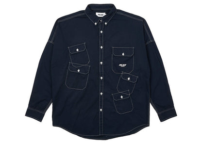 Palace Multi Pocket Shirt Navy