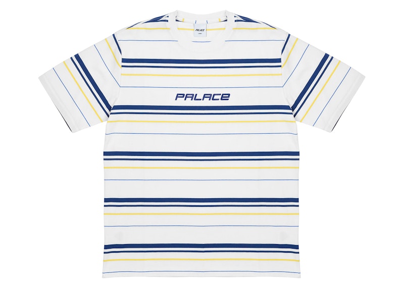 Palace Multi Striper T-Shirt White