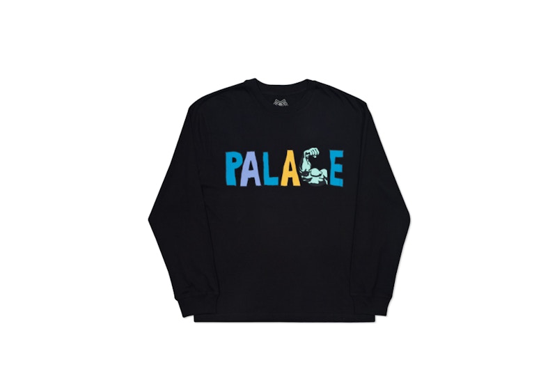 Palace Muscle L/S T-shirt Black