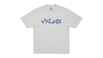 Palace Navigation T-Shirt Grey Marl