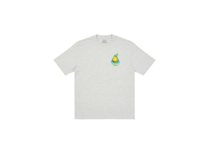 Palace Nein Cheese Nein Egg T-shirt Grey Marl