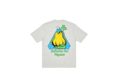 Palace Nein Cheese Nein Egg T-shirt Grey Marl