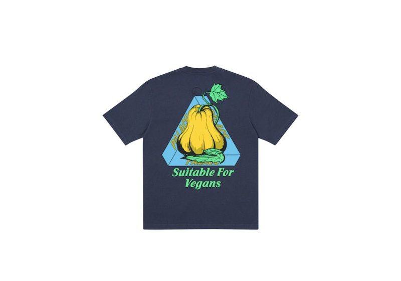 Palace Nein Cheese Nein Egg T-shirt Navy
