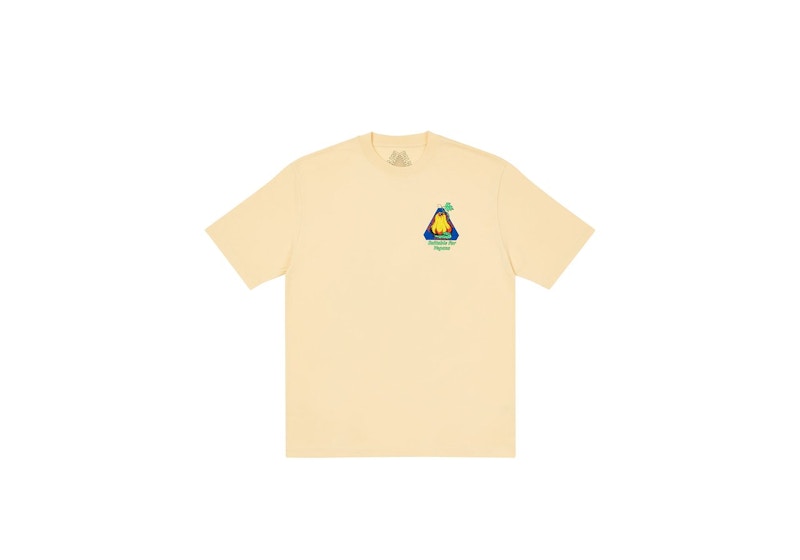 Palace Nein Cheese Nein Egg T-shirt Oatmeal