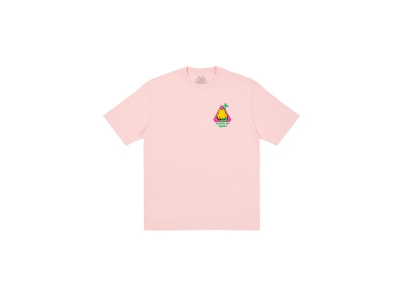 Palace Nein Cheese Nein Egg T-shirt Pink