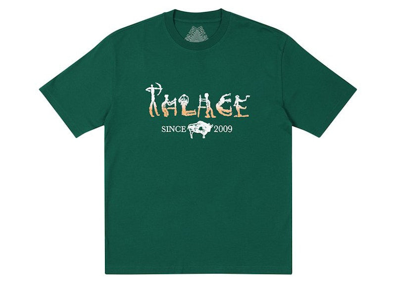 Palace Nein Electricity T-shirt Green