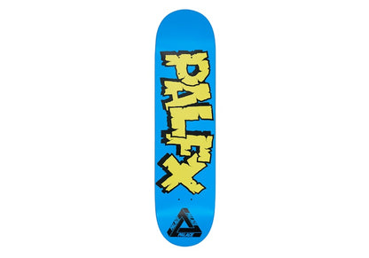 Palace Nein FX 8 Skateboard Deck Blue