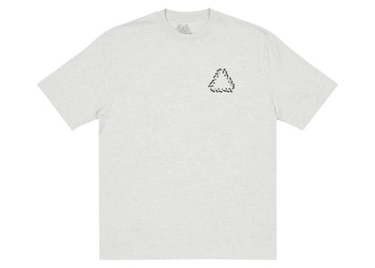 Palace Nein Fuss T-shirt Grey Marl