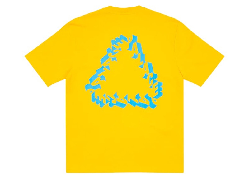 Palace Nein Fuss T-shirt Yellow