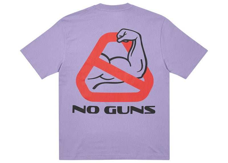 Palace Nein Guns T-shirt Violet