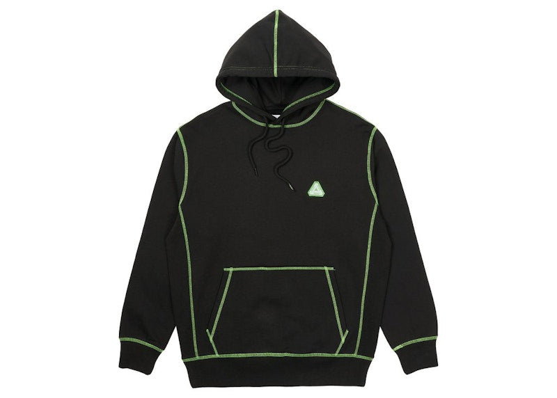 Palace Neo Stitch Hood Black