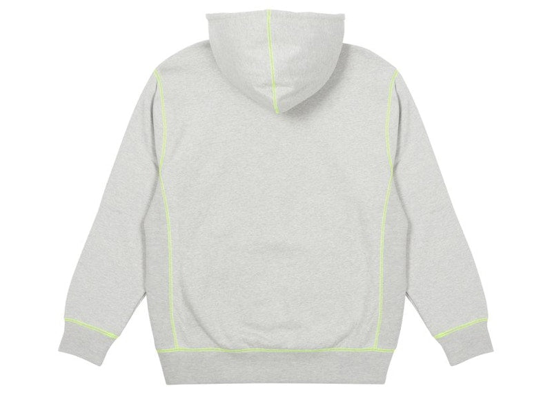 Palace Neo Stitch Hood Grey Marl