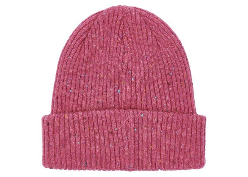 Palace Nepped Tri-Ferg Patch Beanie Cherry