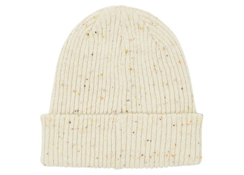 Palace Nepped Tri-Ferg Patch Beanie Off-White