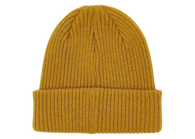 Palace Nepped Tri-Ferg Patch Beanie Tan