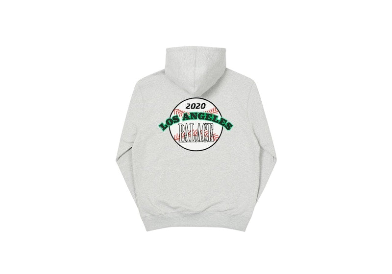 Palace New Era LA Hood Grey Marl