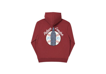 Palace New Era London Hood Cordovan