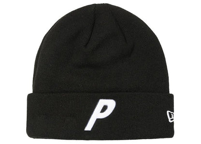 Palace New Era P Beanie Black