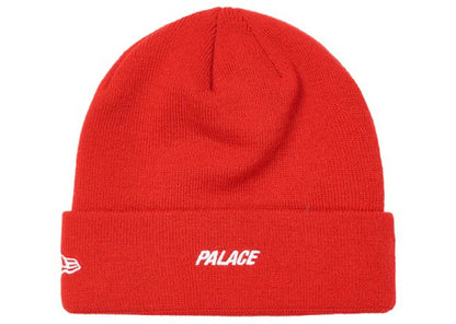 Palace New Era P Beanie Red
