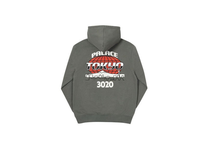 Palace New Era Tokyo Hood Gun Metal