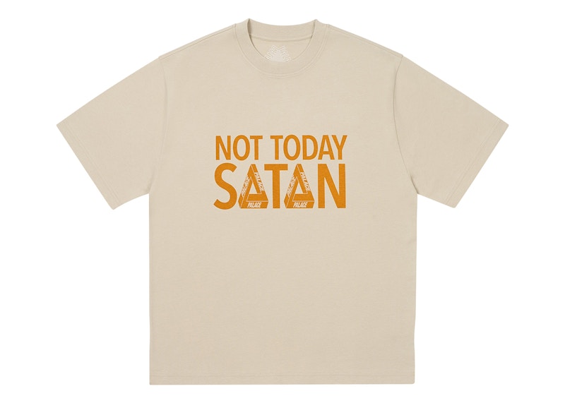 Palace Nicht Today T-Shirt Stoney Grey