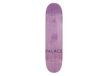 Palace Nicked 8 Skateboard Deck White