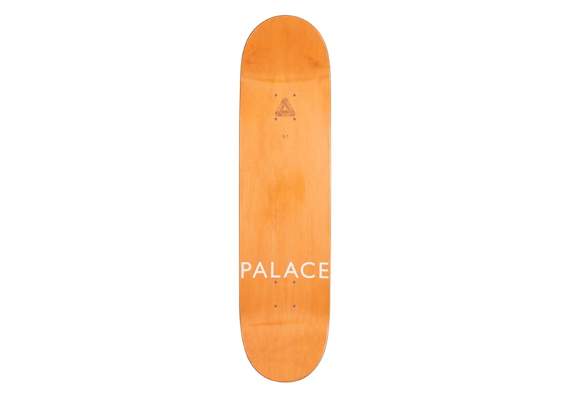 Palace Nicked 8.1 Skateboard Deck Orange