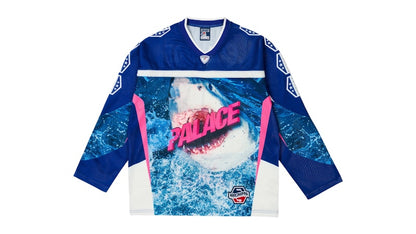 Palace No Bitin' Hockey Jersey Navy