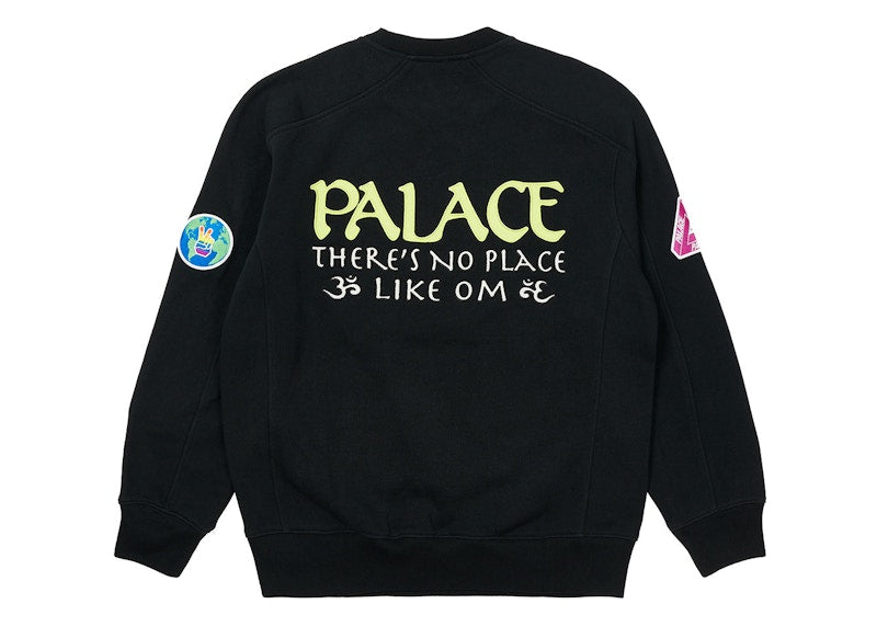 Palace OM Crew Black