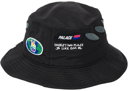 Palace OM Shell Bucket Hat Black