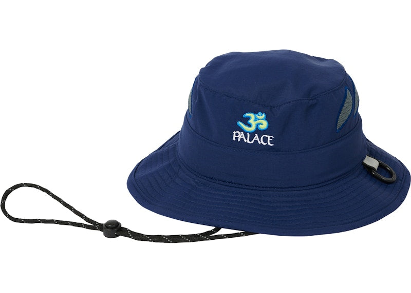 Palace OM Shell Bucket Hat Navy