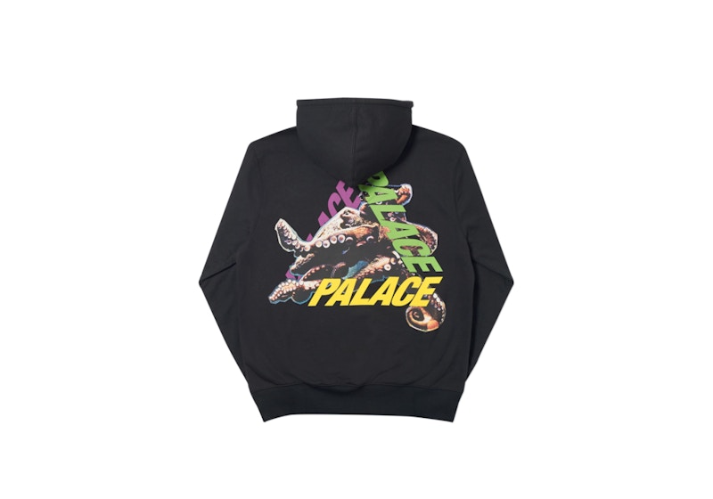 Palace Octo Hood Black