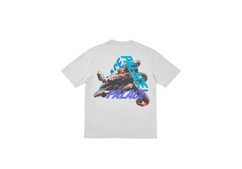 Palace Octo T-shirt Grey Marl