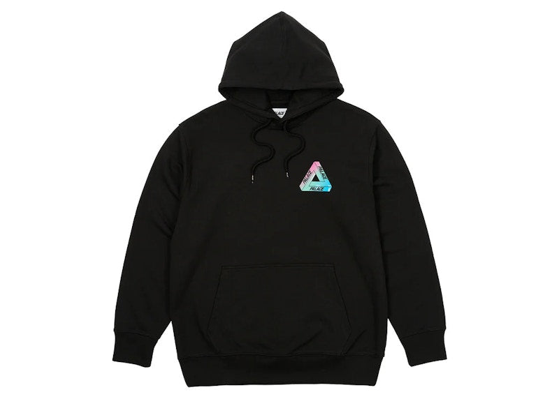 Palace Ombre Tri-Ferg Hood Black