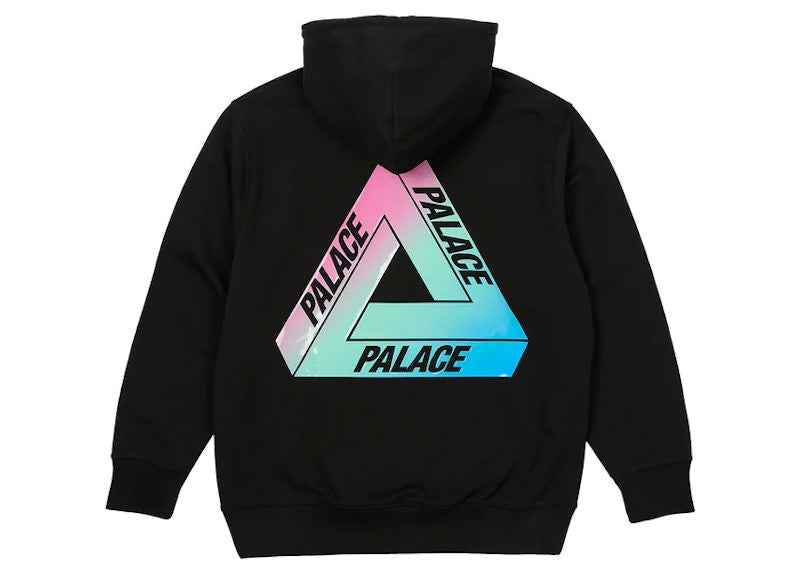 Palace Ombre Tri-Ferg Hood Black