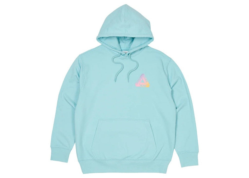 Palace Ombre Tri-Ferg Hood Crystalised Blue