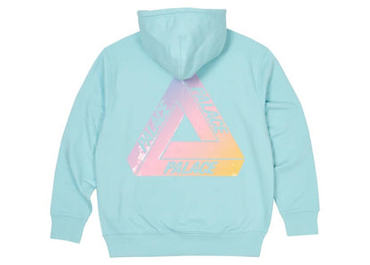 Palace Ombre Tri-Ferg Hood Crystalised Blue
