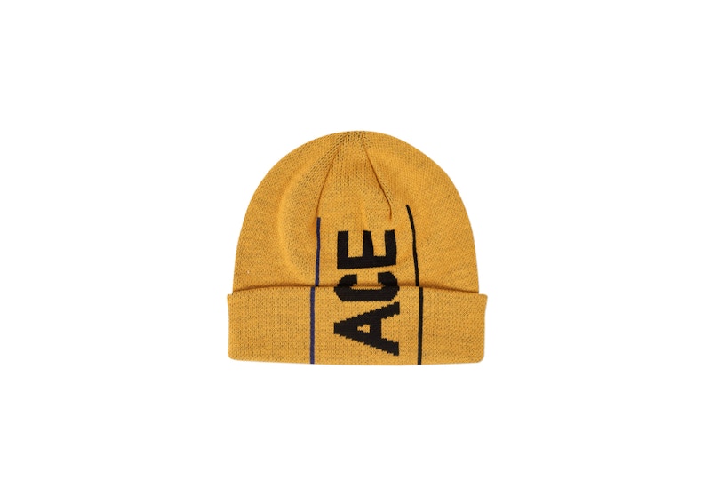 Palace One Up Beanie Yellow